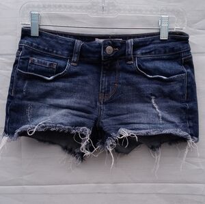 Pink Distressed Denim Shorts Sz 2
